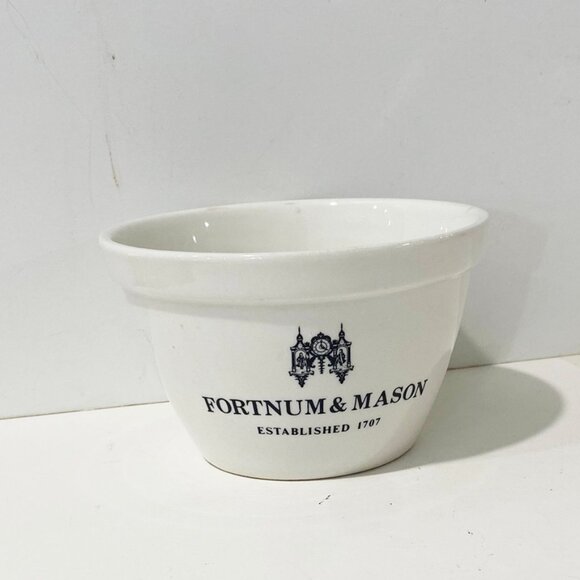 NOT FOR SALE ------   Fortnum & Mason Est 1707 Pudding Bowl 5" Royal Falcon - Picture 1 of 6